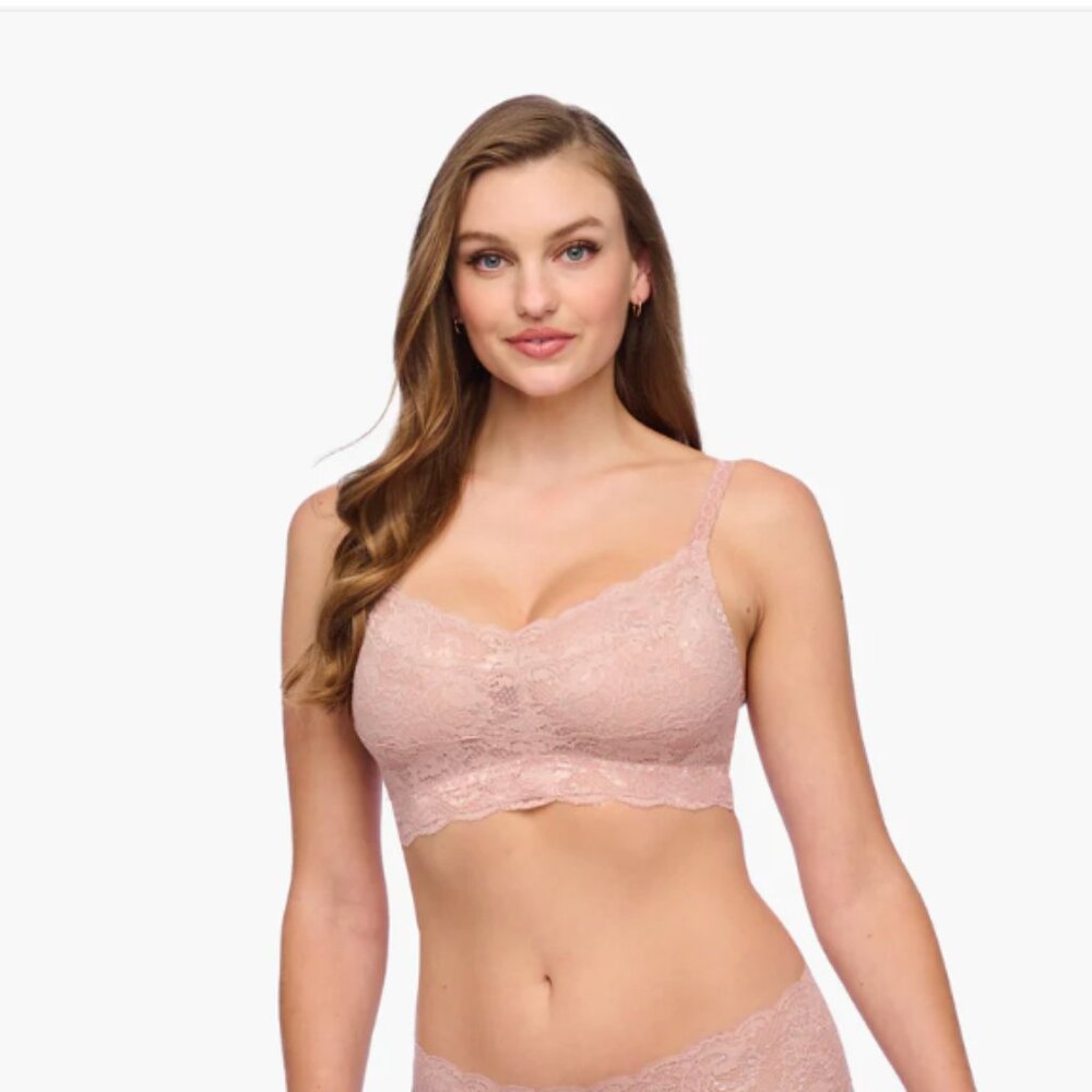 NEW COSABELLA never say never curvy sweetie bralette in blush